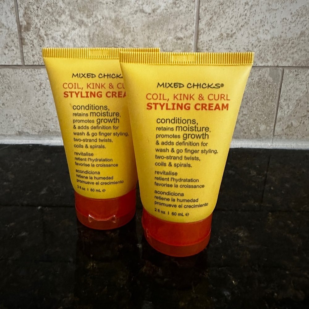 Mixed Chicks Coil, Kink, and Curl Styling Creams, 2 oz each